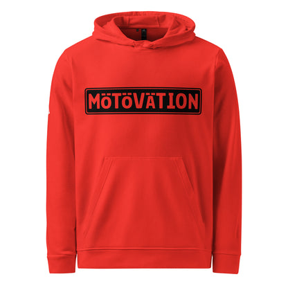 MOTOVATION - Euro style license Plate Hoodie